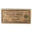 1944 Philippines Guerilla Currency 20 Pesos Note VF