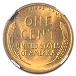 1944-S Lincoln Cent MS-66 NGC (Red)