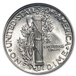 1944-S Mercury Dime MS-66 NGC (FB)