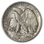 1944-S Walking Liberty Half Dollar AU