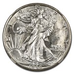 1944-S Walking Liberty Half Dollar MS-66* NGC