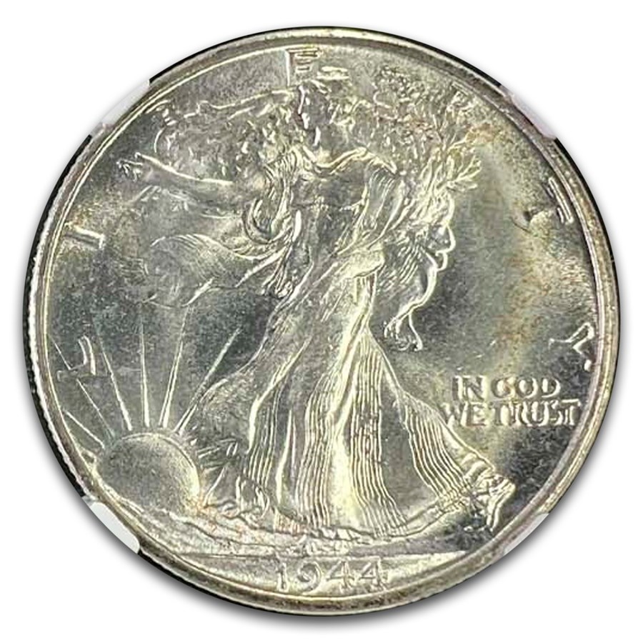 1944-S Walking Liberty Half Dollar MS-66 NGC