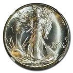 1944-S Walking Liberty Half Dollar MS-66+ NGC