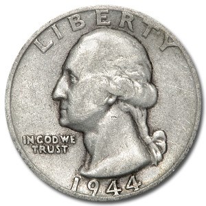 1944-S Washington Quarter Good/VF