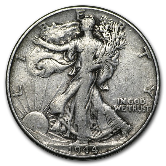 1944 Walking Liberty Half Dollar Fine/VF 1944 Walking Liberty Half Dollar Fine/VF