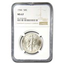1944 Walking Liberty Half Dollar MS-67 NGC
