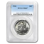 1944 Walking Liberty Half Dollar MS-67 PCGS