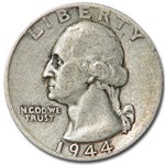1944 Washington Quarter Good/XF