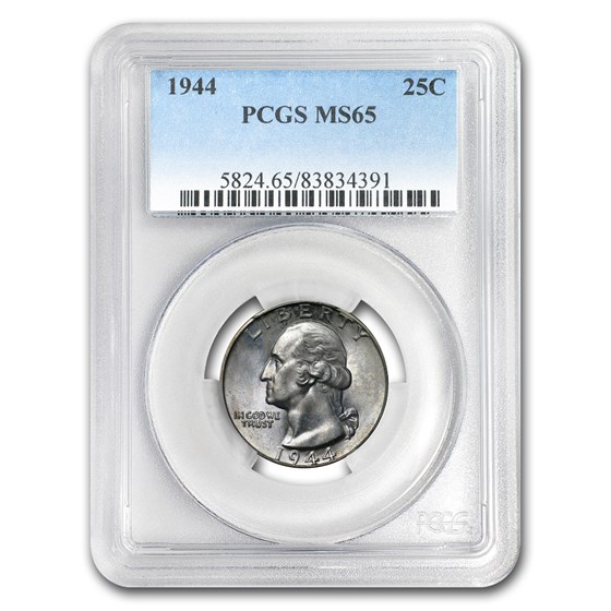 1944 Washington Quarter MS-65 PCGS 1944 Washington Quarter MS-65 PCGS