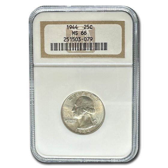 1944 Washington Quarter MS-66 NGC 1944 Washington Quarter MS-66 NGC