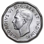 1945 Canada Steel "Victory" 5 Cents BU