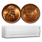 1945-D Lincoln Cent 50-Coin Roll BU