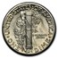 1945-D Mercury Dime BU