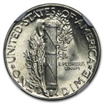 1945-D Mercury Dime MS-65 NGC (FB)