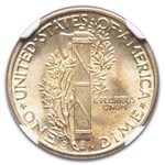 1945-D Mercury Dime MS-67+ NGC (FB)