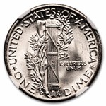 1945-D Mercury Dime MS-67 NGC