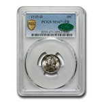 1945-D Mercury Dime MS-67+ PCGS CAC (FB)