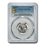 1945-D Mercury Dime MS-67 PCGS (FB)