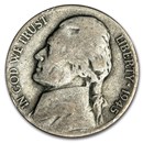 1945-D Silver Wartime Jefferson Nickel Avg Circ