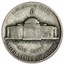 1945-D Silver Wartime Jefferson Nickel Avg Circ