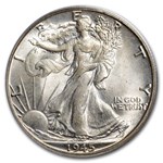 1945-D Walking Liberty Half Dollar MS-63 PCGS