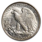 1945-D Walking Liberty Half Dollar MS-63 PCGS
