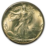 1945-D Walking Liberty Half Dollar MS-64 NGC