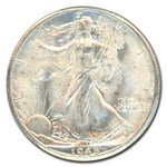 1945-D Walking Liberty Half Dollar MS-66 PCGS