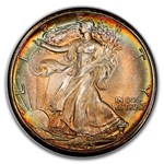 1945-D Walking Liberty Half Dollar MS-67 PCGS CAC