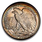 1945-D Walking Liberty Half Dollar MS-67 PCGS CAC