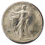 1945-D Walking Liberty Half Dollar MS-67 PCGS
