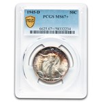 1945-D Walking Liberty Half Dollar MS-67+ PCGS