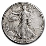 1945-D Walking Liberty Halves 20-Coin Roll XF