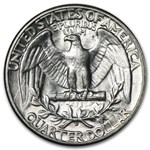 1945-D Washington Quarter AU