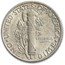 1945 Mercury Dime AU