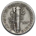1945 Mercury Dime Good/VF