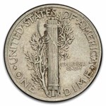 1945 Mercury Dime XF