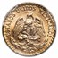 1945 Mexico Gold 2 Pesos MS-65 PCGS