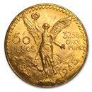 1945 Mexico Gold 50 Pesos BU