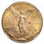 1945 Mexico Gold 50 Pesos MS-65+ NGC
