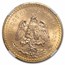 1945 Mexico Gold 50 Pesos MS-65+ NGC