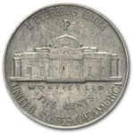 1945-P Silver Wartime Jefferson Nickel AU