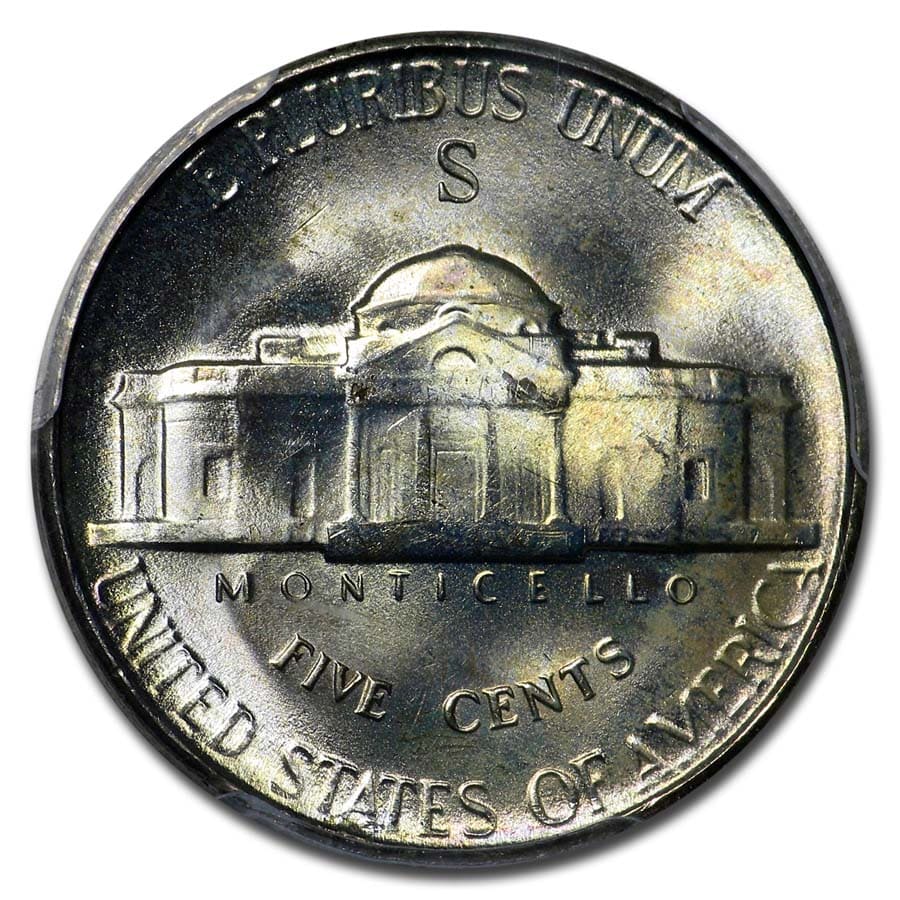 Buy 1945-S Jefferson Nickel MS-66 PCGS | APMEX