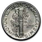 1945-S Mercury Dime BU