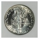 1945-S Mercury Dime MS-65 NGC (FB, Micro S)