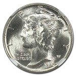 1945-S Mercury Dime MS-66+ NGC (FB)