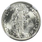 1945-S Mercury Dime MS-66+ NGC (FB)