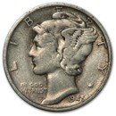 1945-S Mercury Dime XF (Micro-S)