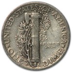 1945-S Mercury Dime XF (Micro-S)
