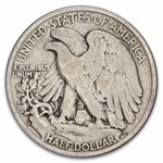 1945-S Walking Liberty Halves 20-Coin Roll Avg Circ